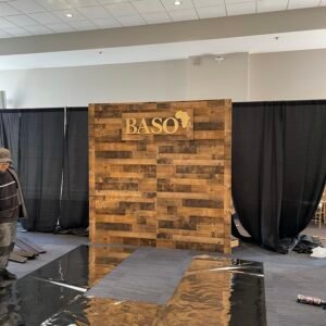 Vintage Wood Look Backdrop